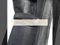 Denim Jeans Material Super Soft Stretch Dual-core Right Twill Black Denim Fabric 10 oz JSD3078A Jeans Clothing Fabric