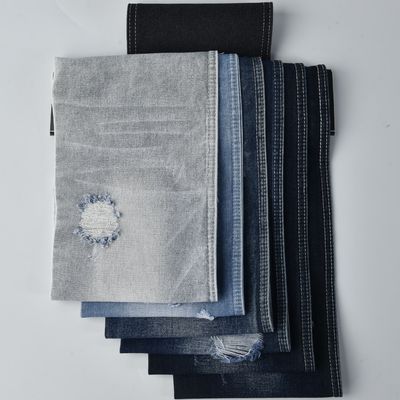 Cotton Polyester Spandex Stretch Denim Fabric 11.9oz Dress Garment Jean