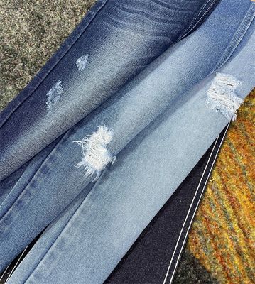 Buy 10 X 7 Rigid Cotton Denim Fabric For Boyfriend Pants Or Lady Jeans online manufacture
