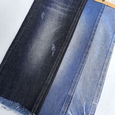 Buy Sof Hand Feeling Cotton Spandex Denim Fabric Low Elastic Roll Dyed For Lady Or Kids Jean online manufacture