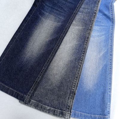 Buy Double Spandex Core Cotton Spandex Denim With Warp Slub Denim Fabric For Kids And Lady online manufacture
