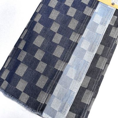 Buy Checker Design Kids And Jean Skirt Non Elastic Jacquard Denim Fabric online manufacture