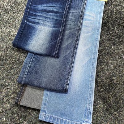 Buy Siro Yarns Cotton Spandex Dark Blue Denim Material Fabric 9.5oz online manufacture