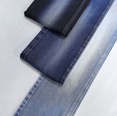 Buy Super Soft Tri Core Desizing Cotton Spandex Dark Blue Denim Fabric 11.5oz online manufacture