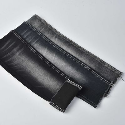 Buy Shrink-resisitant COTTON POLYESTER SPANDEX DENIM FABRIC QY014 12.4 oz online manufacture
