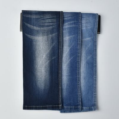 Buy Shrink-resisitant COTTON POLYESTER SPANDEX DENIM FABRIC QY020 9.3 oz online manufacture