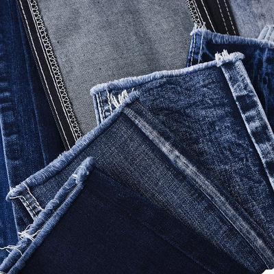 Buy Shrink-resisitant COTTON POLYESTER SPANDEX DENIM FABRIC QY029 11 oz online manufacture