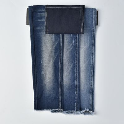 Buy 10.4oz Stretch Denim Fabric Woven Twill Shoes Dress Garment online manufacture