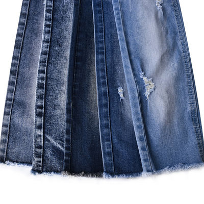 Buy 10.5oz Stretch Denim Fabric Cotton Polyester Spandex Denim Fabric online manufacture