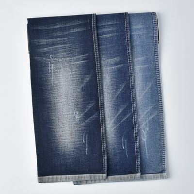 Buy Shrink Resistant Stretch Denim Fabric Cotton Polyester Spandex 10.5oz online manufacture