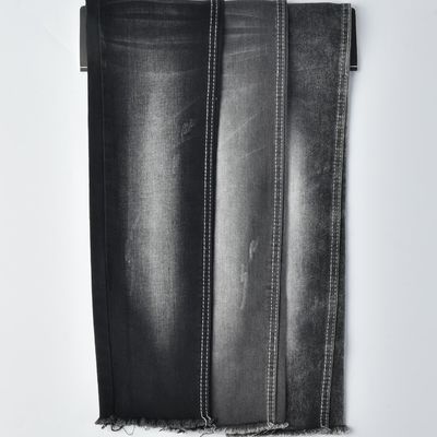 Buy Shrink-resisitant COTTON POLYESTER SPANDEX DENIM FABRIC QY038A 10.8 oz online manufacture