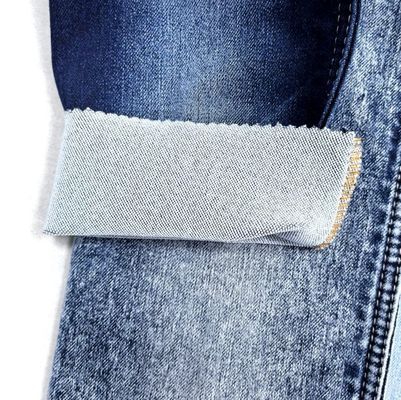 Buy TWILL Style 150 Cm Width Stretch Dark Blue Denim Fabric For Women Jeans 9.3 Oz JS4039 Stretchable Stretch Denim online manufacture