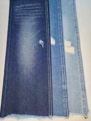 Buy 11.3oz TWILL Style 78.6% Cotton DARK INDIGO Denim Fabric With 10x7 Construction JSD3250 For Lady Fashion  Jeans online manufacture