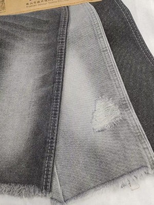 Buy 11.3oz GARY Denim Fabric With 7*7 Construction BALCK/BLACK For Denim Pants online manufacture