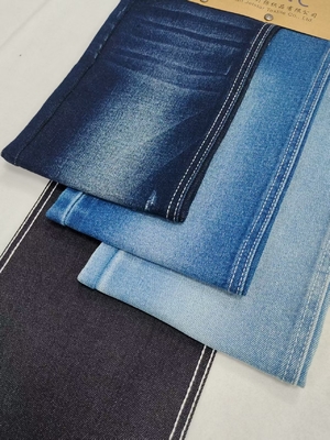 Buy 4-way stretch 11.6oz heavy weight 74%cotton Denim Fabric high quality JSD3035 for Casual Clothes jeans Wholesale online manufacture
