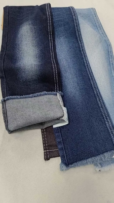 Buy 98%Cotton  2% Spandex 10oz DARK INDIGO 7+7x10/20 Elastic Denim fabric  JSD3207 for fashion jeans online manufacture