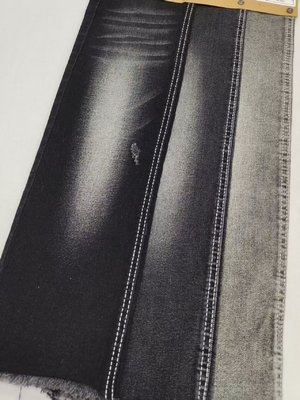 Buy Twill Style 4-way Stretch Cotton Polyester Denim Fabric With 10+10*16/70TR Construction JSD3126A For Casual  Jeans Clothing online manufacture