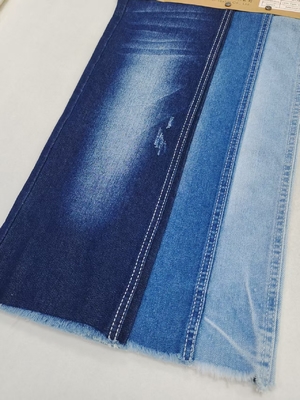 Buy 9.4oz Super Soft Weak Stretch  60%Cotton Twill Style Denim Fabric  For Lady  Jeans online manufacture