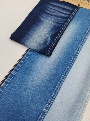 Buy 8.8oz soft touch Denim Fabric woven with 12*21/40+70 construction JSD3083 for lady or men jeans online manufacture
