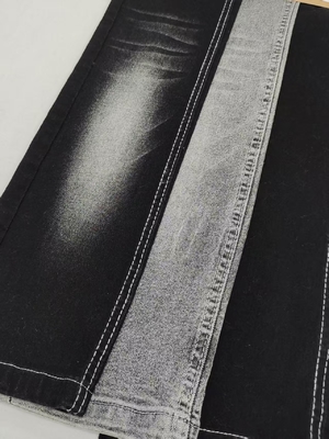 Buy Twill Style Super-Soft 8.4oz BLACK/BLACK Denim Fabric With 12*21/70OE Construction For Jeans online manufacture