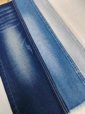 Buy 70%cotton Super-Soft high stretch Twill Style Denim Fabric with 12+12*21/40+21/70 construction JSD3257 For Jeans online manufacture