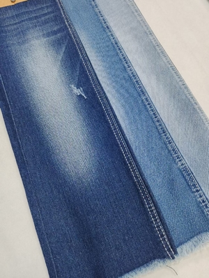 Buy Weak Spandex Twill Style 10S Denim Fabric  With 185cm Full Width For lady Jeans online manufacture