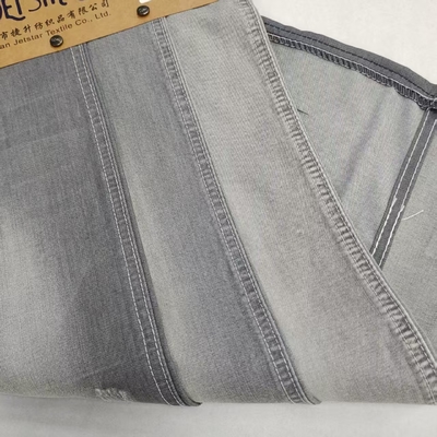 Buy Gray Color 6.8oz Light Weight 61%Lyocell Twill Style Stretch  Denim Fabric 69/71'' Full Width JSD2035G For Summer Jeans online manufacture