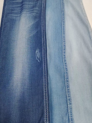 Buy Summer Clothing 4.8oz Light Weight 65%lyocell  Denim Fabric Elastic twill style JSD2019 online manufacture