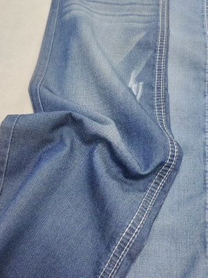 Buy Dark Blue Twill Style 6oz Light Weight 65%Lyocell 35%Tencel Denim Fabric 150cm Full Width JSD2034 For Summer Jeans online manufacture