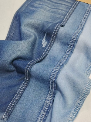 Buy 100%Tencel  Low Shrinkage Light Weight 5.2OZ Summer Jeans Denim Fabric Elastic Free 180cm Full Width online manufacture