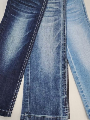 Buy 9.7oz  Spandex  Slub  Yarn 65%Cotton Denim Fabric 10S Shrink Resistant For Lady Jeans online manufacture
