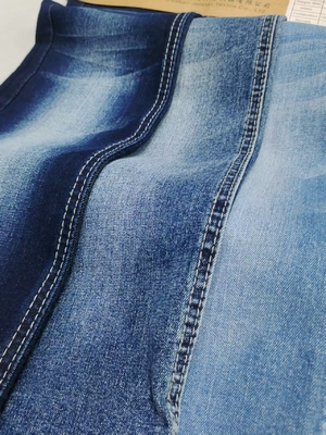 Buy 3/1 Right Twill Style Dark Indigo stretch Denim Fabric 10.5oz 10S For Man Jeans online manufacture