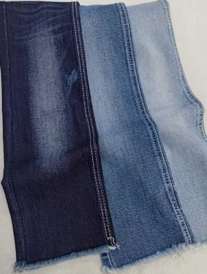 Buy TR 9.7oz Dark indigo with full width 180-182cm construction 10+10*12/55/75 Denim fabric  JSD3407 for jeans online manufacture