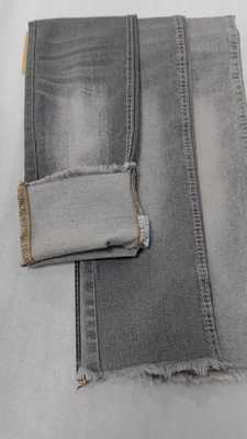 Buy Heavy weight Light gray with full width 180cm construction 8*16/70 Denim fabric  JSD3067-13 for men jeans online manufacture
