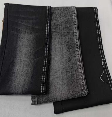 Buy Siro 10 oz Black/Black with full width 180cm /8+8*12 Denim fabric JSD3294A for men jeans online manufacture