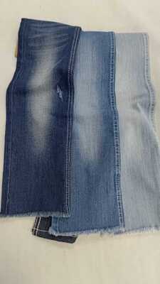 Buy 8.1 oz  Dark indigo with full width 180cm /12+12*21/40+21/70 Denim fabric JSD3351 for men jeans online manufacture