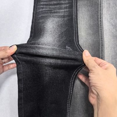 9.4OZ TWILL Style Cotton Polyester Stretch Denim Fabric  JSD3245B For BOYS Pants Or Lady Jeans