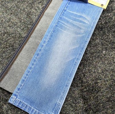 9.5oz Cotton Spandex Denim Fabric Dark Blue Stretch Ring Spung 62'' 63“