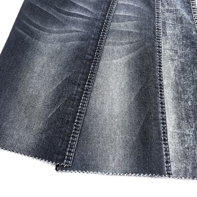 8.2oz Fake Knit Denim Fabric Black Color Bangladesh 27S Weight