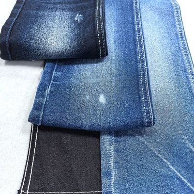 In-Stock Items High stretch  style TWILL  DARK INDIGO Denim Fabric JSD3216 for lady  jeans  clothing