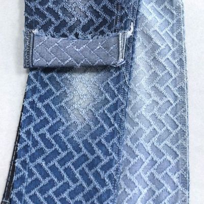70'' 71'' Cotton Polyester Denim Fabric  Stretch Denim Fabric With Crochet 11.3OZ