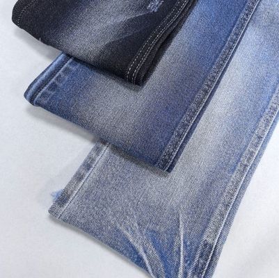 98% Cotton 2% Spandex Super Dark Blue Stretch Denim Fabric For Jeans