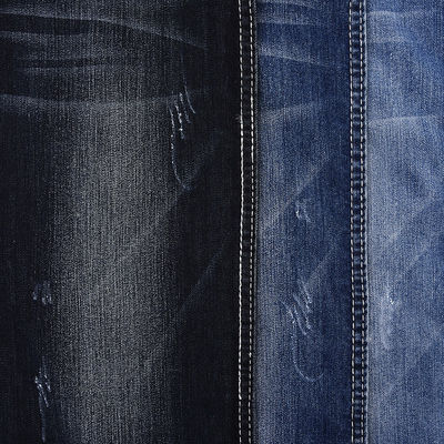 Shrink-resisitant COTTON POLYESTER SPANDEX DENIM FABRIC JX767-3 9.3oz
