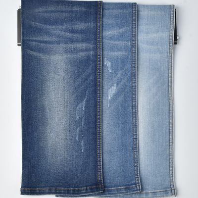 Shrink-resisitant COTTON POLYESTER SPANDEX DENIM FABRIC QY005 9.9 oz