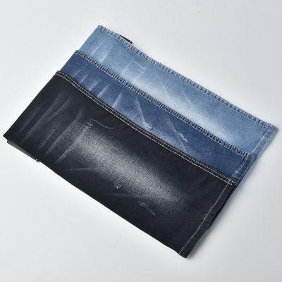 Shrink-resisitant COTTON POLYESTER SPANDEX DENIM FABRIC QY024 9.6 oz