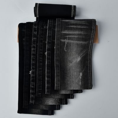 Shrink-resisitant COTTON POLYESTER SPANDEX DENIM FABRIC QY033 11.7 oz
