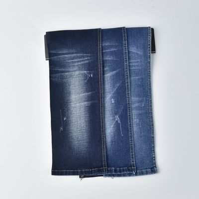 Woven Cotton Polyester Spandex Denim Fabric QY037-6 9.5 Oz Yarn Dyed