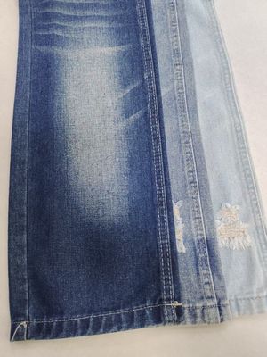 Cotton Polyester Rayon Dark Indigo Denim Fabric  with 10x10 Construction JSD3086 9.6oz