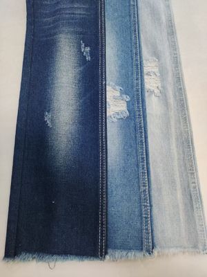 Super-soft Heavy Weight Cotton Polyester  Denim Fabric with 10*7 Construction JSD3116 11.1oz