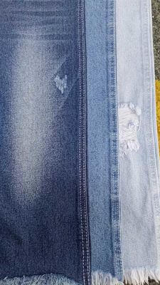 Stretch Denim Fabric Cotton Polyester Viscose Denim Fabric 10*7 JSD3076
